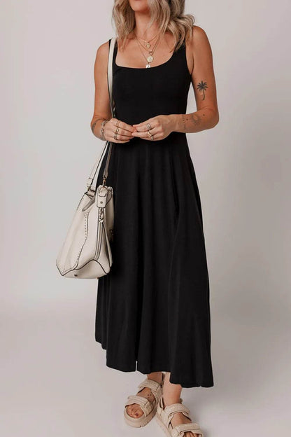 Side Slit Scoop Neck Wide Strap Dress Trendsi b5d08a9f-b1cb-4106-9951-3f6b38f7c98b-Max