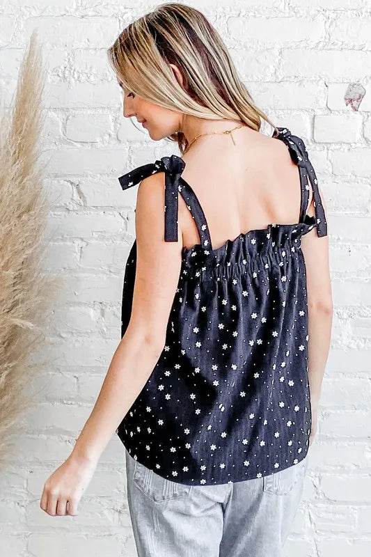 And The Why Daisy Polka Dot Print Ruffle Tank Top Trendsi b6105ecf2352421584a9d2b29853e844-Max-Origin