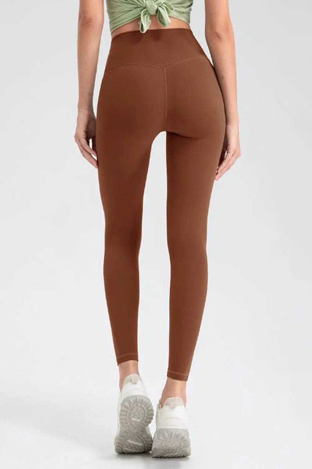 Wide Waistband High Waist Sport Leggings Trendsi b668ea55f5ab4a2e860272ab2221e7ca-Max
