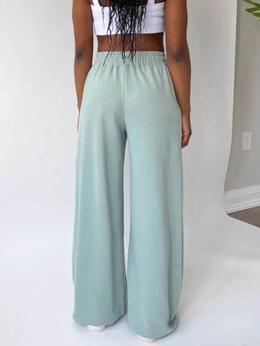 Elastic Waist Wide Leg Pants Trendsi b6ce7edf-36ed-4a83-aaf5-8ce74bced3f4-Max