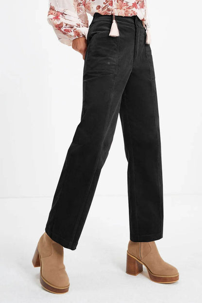 Half Elastic Waist Straight Pants Trendsi b74cbbaa-ad04-429b-9410-8b6fd32530d2-Max