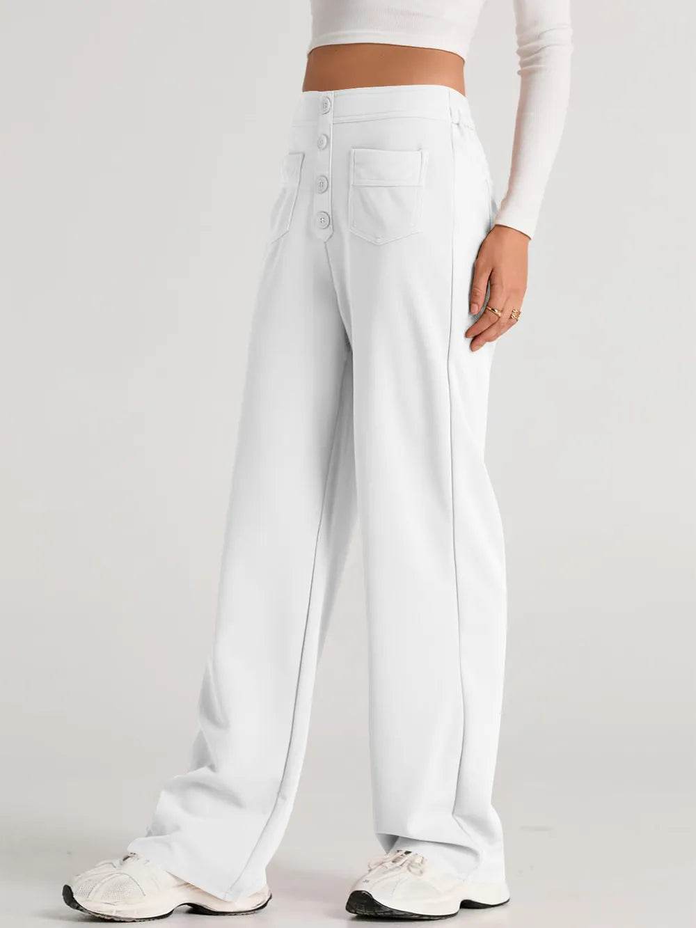 High Waist Wide Leg Pants Trendsi b802277d-abde-4165-b4c6-cd7b7cbcd300-Max