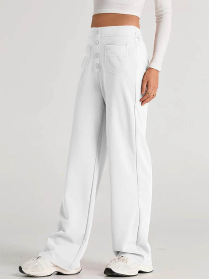 High Waist Wide Leg Pants Trendsi b802277d-abde-4165-b4c6-cd7b7cbcd300-Max