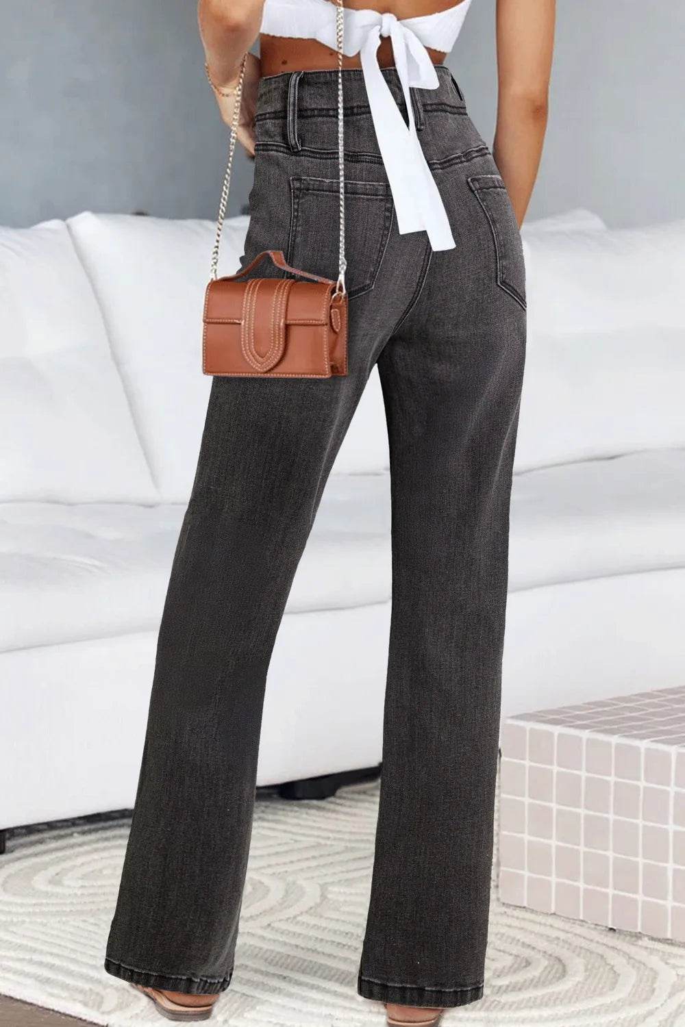 High-Waisted Wide-Leg Vintage Wash Jeans Trendsi b82389cc-479e-4a7c-945b-8527bb0013da-Max-Origin