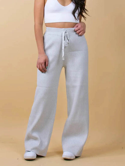Ribbed Wide Leg Sweater Pants Light Gray Trendsi b83dbc9f-75d4-45df-b899-8bfafc101c98-Max