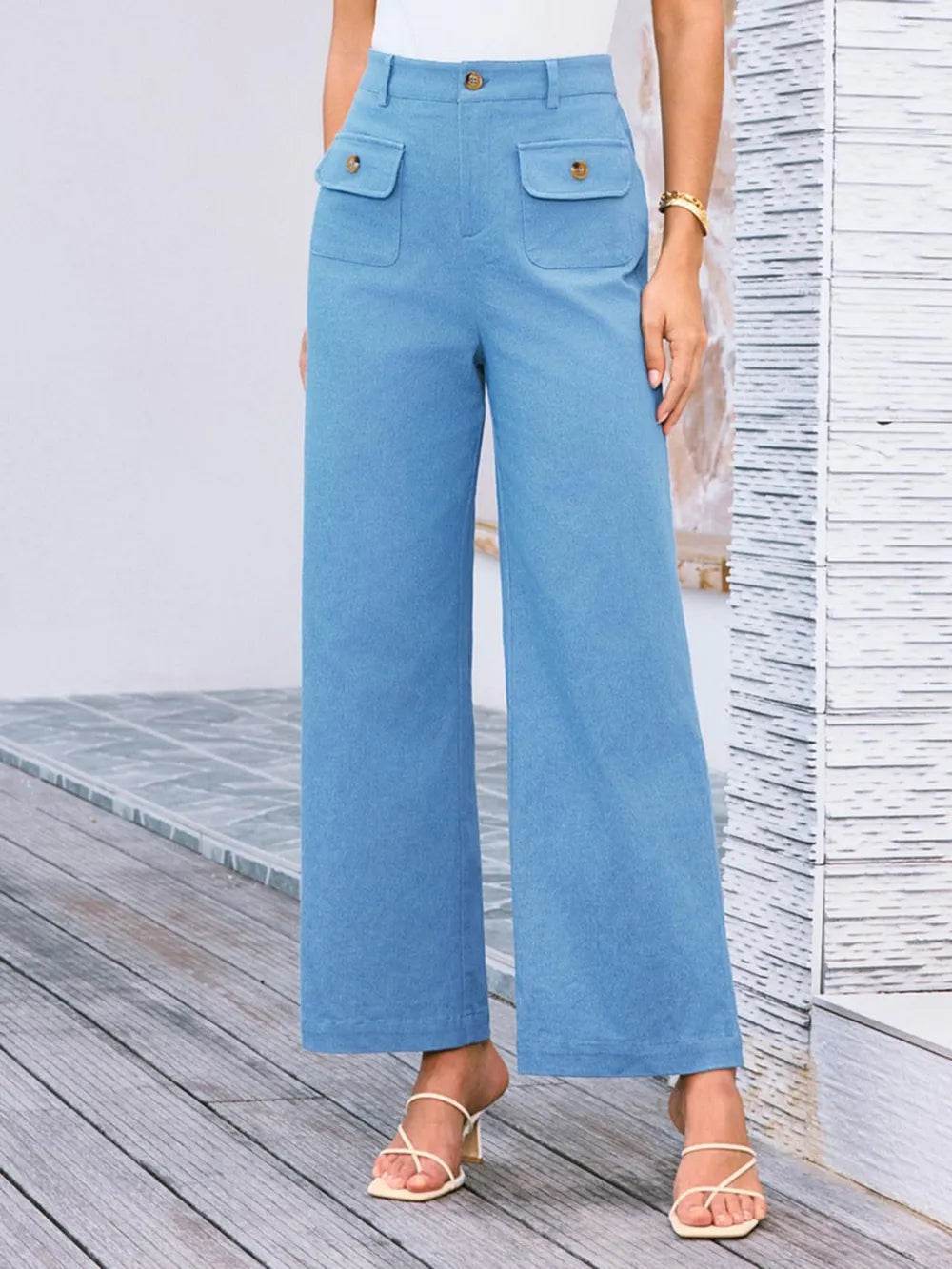 High Waist Wide Leg Pants Trendsi b904d0c0-49be-4c50-840f-d65cb7ffa9c8-Max