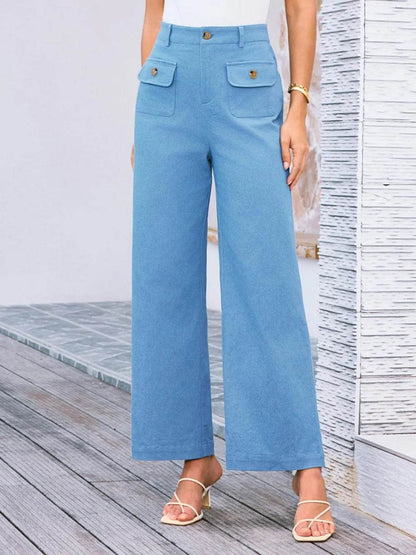 High Waist Wide Leg Pants Trendsi b904d0c0-49be-4c50-840f-d65cb7ffa9c8-Max
