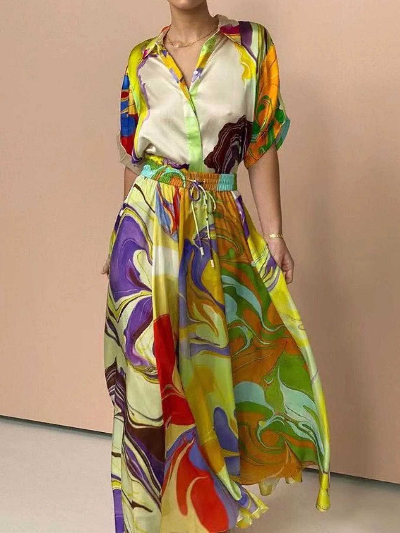 Printed Button Up Shirt and Skirt Set Multicolor Trendsi b9447c5d-f3e6-43b4-8afc-73899ab87143-Max-Origin