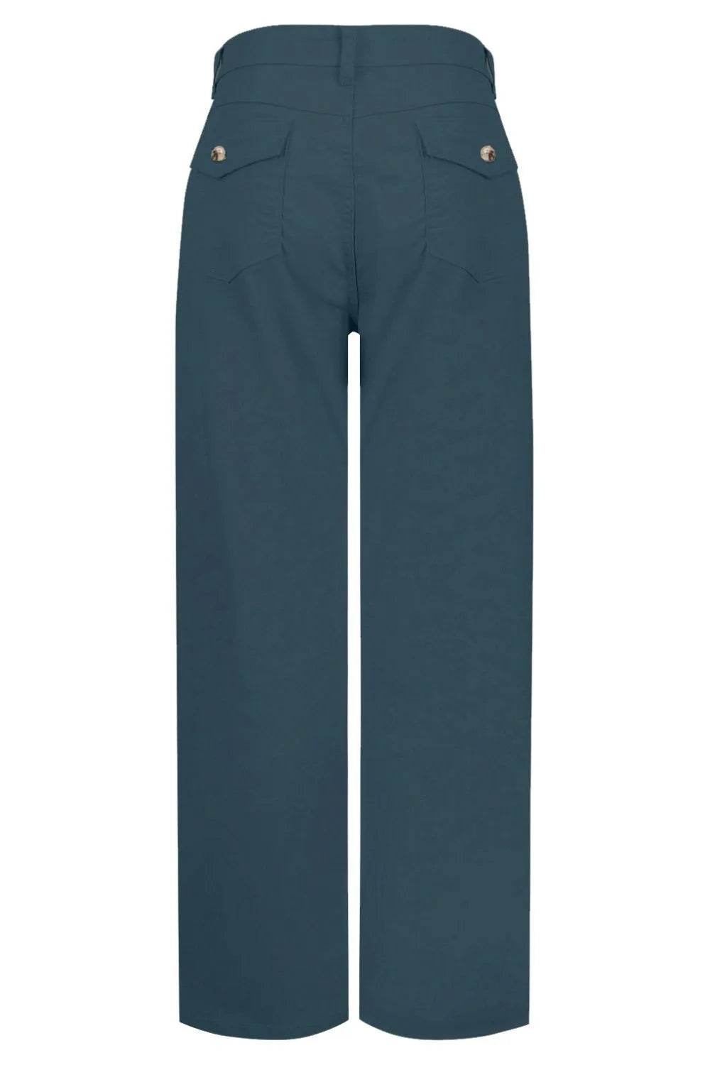 High Waist Jeans with Pockets Trendsi b9686e08-d50f-49cc-89e5-29f2b7599108-Max
