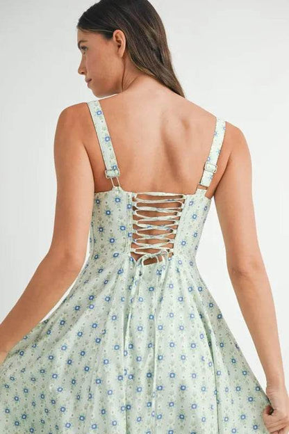 MABLE Floral Print Bustier Back Lace Up Midi Dress Trendsi bab64ae71a8f41e6b177e79f897874c6-Max-Origin