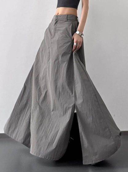 High Waist Slit Maxi Skirt Trendsi bb4dbb36-20f7-4441-90f2-552d4cf18194-Max-Origin