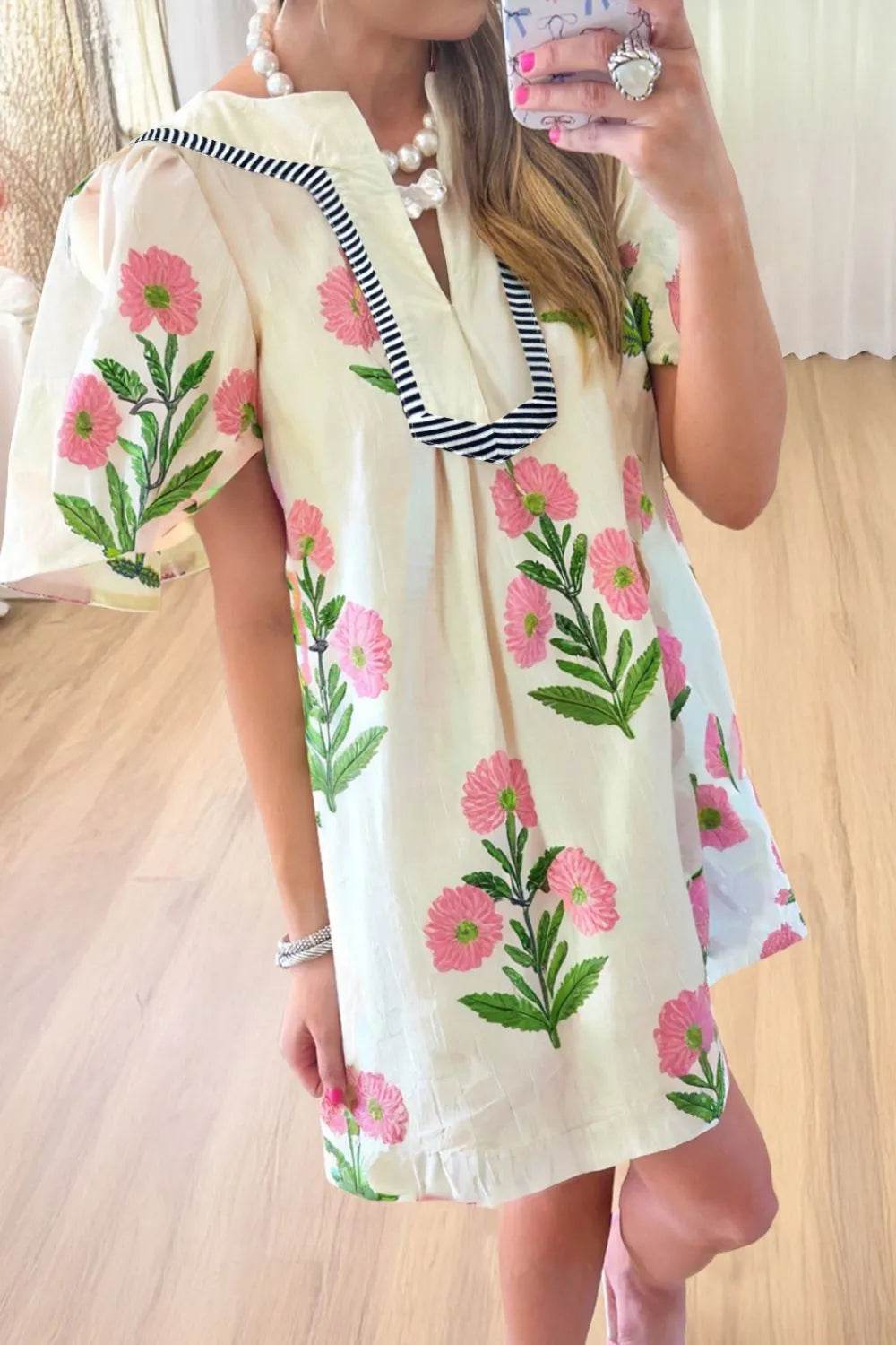 Floral Print Flutter Sleeve Summer Mini Dress Trendsi bb5eaf9e-43a3-4981-9fbf-91061fd7ab29-Max-Origin