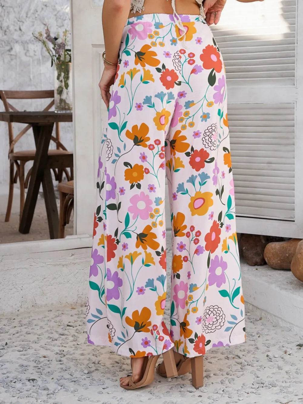 Devine Drawstring Printed Wide Leg Pants Trendsi bb64b10b-ba63-4518-aea9-121bbfb2b73a-Max