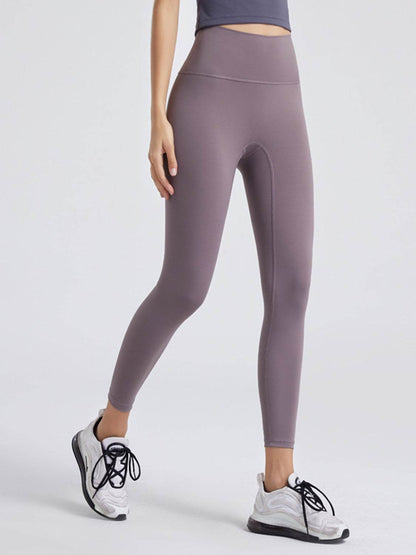 Wide Waistband Sports Leggings Trendsi bca5760faa2b481eb15b52f2190ef7b1-Max