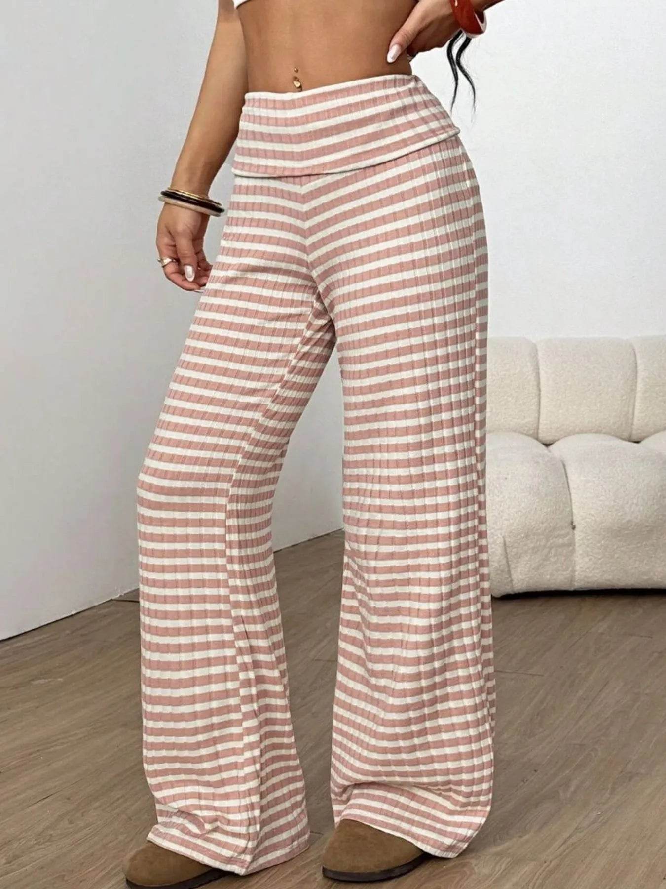 Striped Wide Leg Pants Trendsi bcb95013-f484-4069-b486-3bfd15fb11a7-Max-Origin