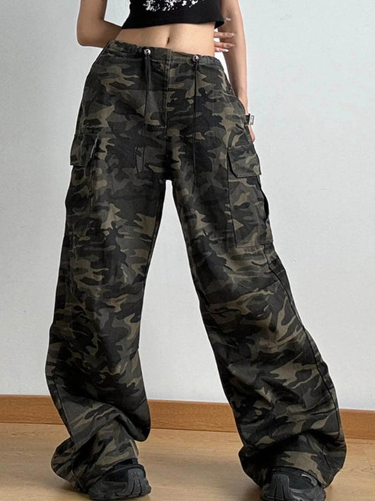 Drawstring Camouflage Cargo Wide Leg Jeans Trendsi bcf7d4be-9bba-4da4-8613-f570b54e32a2-Max-Origin