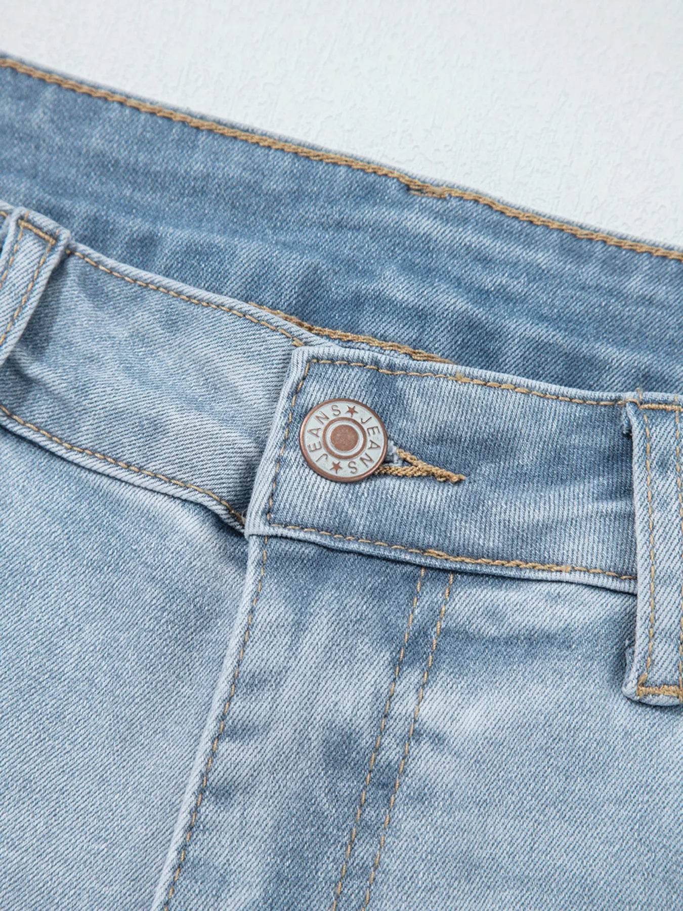 Mid Rise Ankle-Length Distressed Skinny Jeans Trendsi bd0f7863f7df466cbe6b9816dfc7eba7-Max-Origin