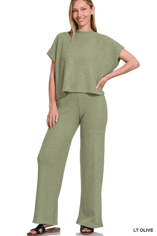 Zenana Sweater Boxy Top & Long Pants Set LT OLIVE Trendsi bdb9748808c04552856b6c1c9307915a-Max-Origin