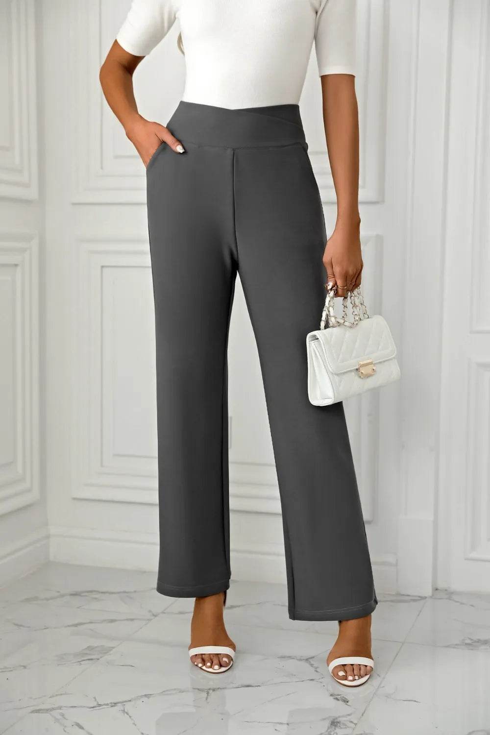 High Waist Straight Leg Pants Trendsi bdc60822-7d0a-46d8-a0dd-8f3620e7d5ca-Max