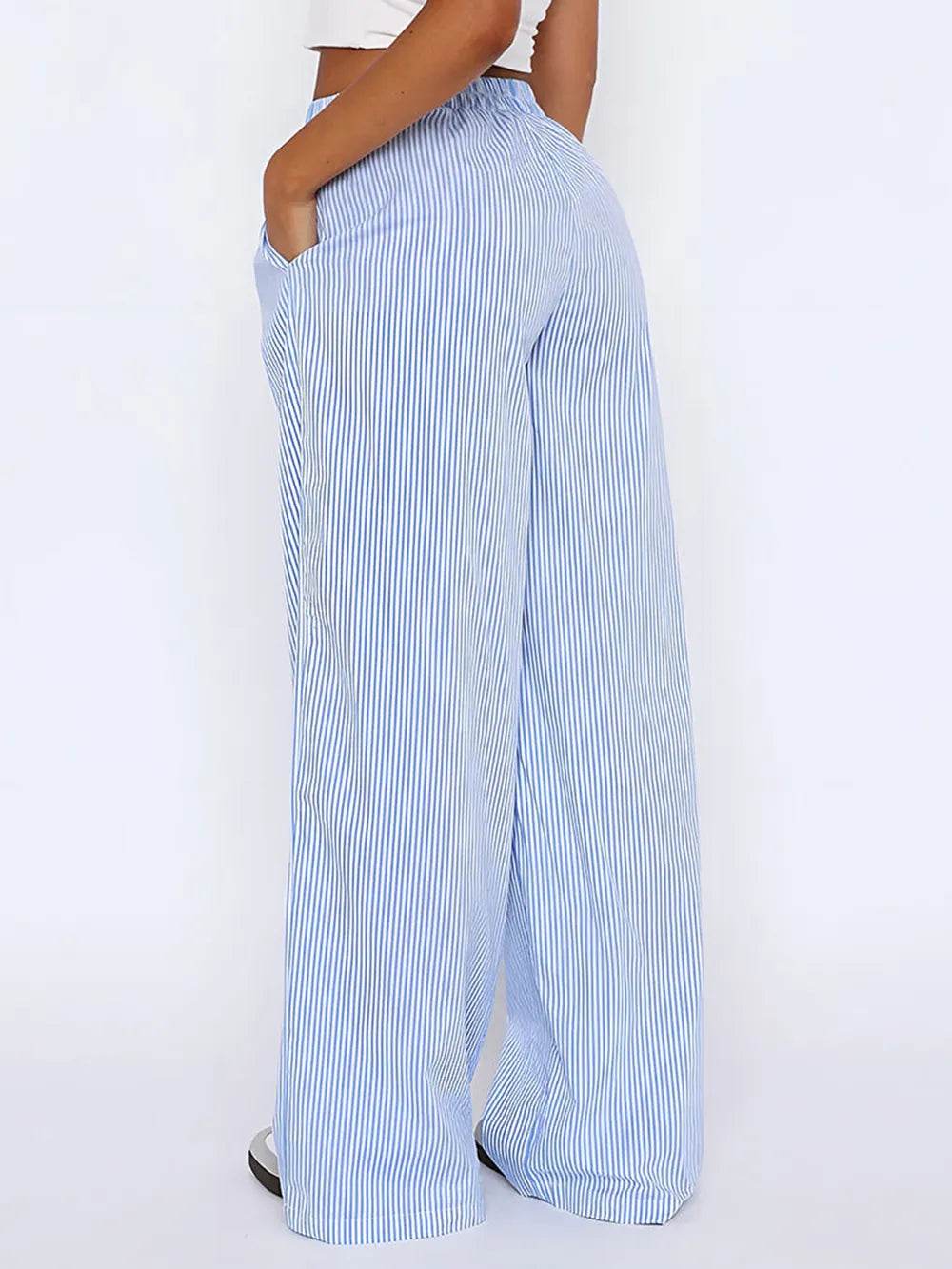 Elastic Waist Wide Leg Pants Trendsi bdfc265a-10fa-405c-b0c4-496970946074-Max