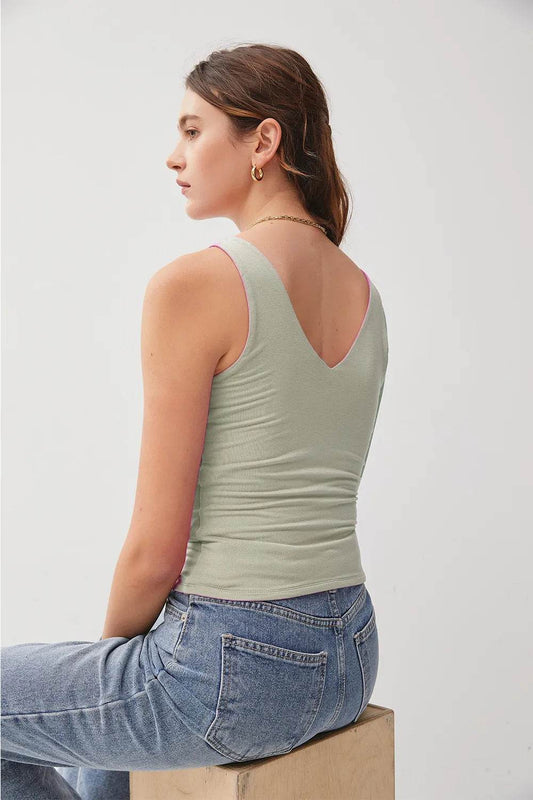Be Cool V-Neck Wide Strap Tank Trendsi be65072b-a37e-49af-bf56-29201d93ce6d-Max