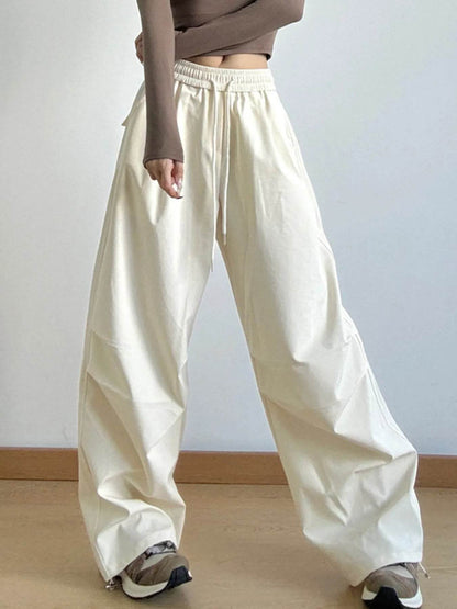 Oversized Wide Leg Drawstring Pants Beige Trendsi be858174-6c1c-4b25-b7db-5d88587df746-Max-Origin