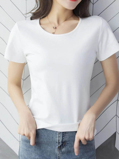 Round Neck Short Sleeve T-Shirt Trendsi beaaf8da-7657-4719-b200-8cbd2f3bd67c-Max-Origin