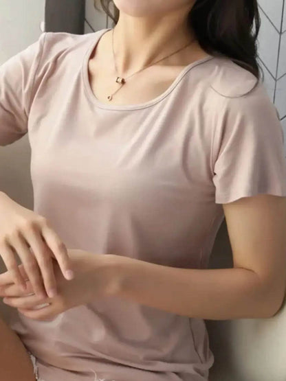 Round Neck Short Sleeve T-Shirt Trendsi bedf1a56-b741-4362-8994-adee99b316fb-Max-Origin