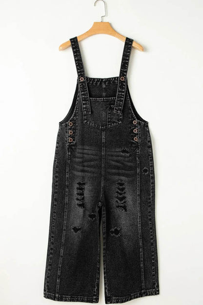 Distressed Wide Strap Denim Overalls Trendsi bf9709e4-10e8-416e-ae26-bb29963fe35f-Max