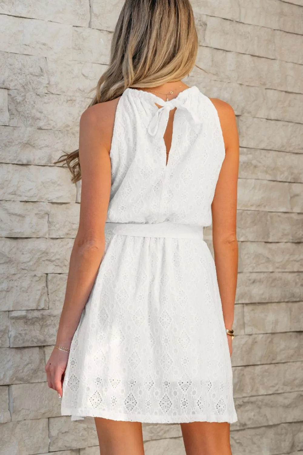 Lace Sleeveless Tied Waist Mini Dress Trendsi bfae34a2-b5cd-4041-9f57-ca1be2179b41-Max-Origin