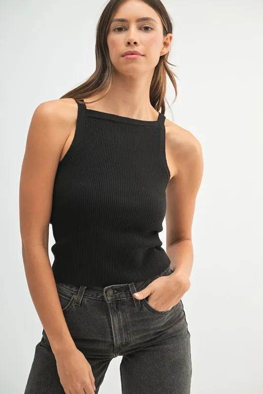 MABLE Ribbed Knit Tank Trendsi bfcf7d82-e532-4a94-a3ea-5b5b5be6cafd-Max-Origin