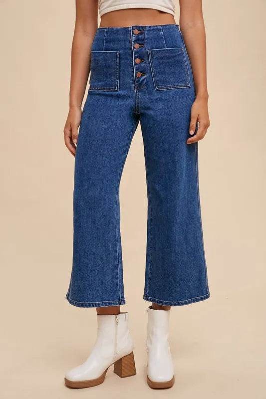 Annie Wear Button Fly High Waist Jeans Trendsi c0a85c88-67b7-4cf0-ba51-b9f57216b63b-Max