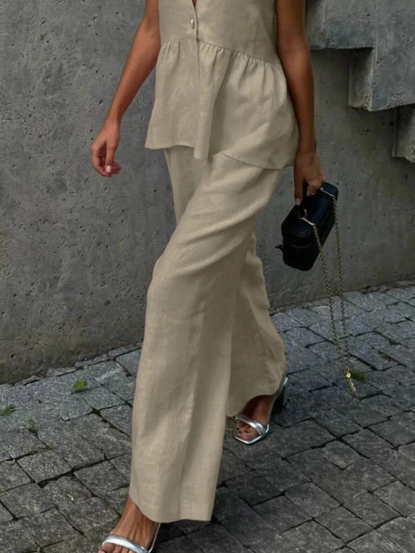 V-Neck Vest and Pants Set Trendsi c0eaaeeb-fa10-4827-bec9-2cdff0948741-Max-Origin