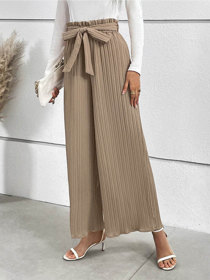 Honey Tied Wide Leg Long Pants Trendsi c149e812ed3a44c99fb081578fedec5b-Max