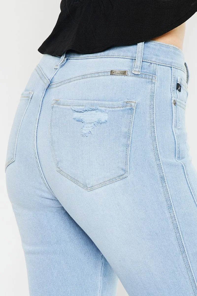 Kancan High Rise Curvy Flare Jeans Trendsi c284511be5534f8f8f0f655ae2979a29-Max-Origin