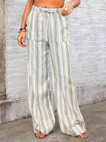 Full Size Striped Wide Leg Pants Plus Size Olive Trendsi c2efc19c13c9410e86065d91c386ecc3-Max-Origin
