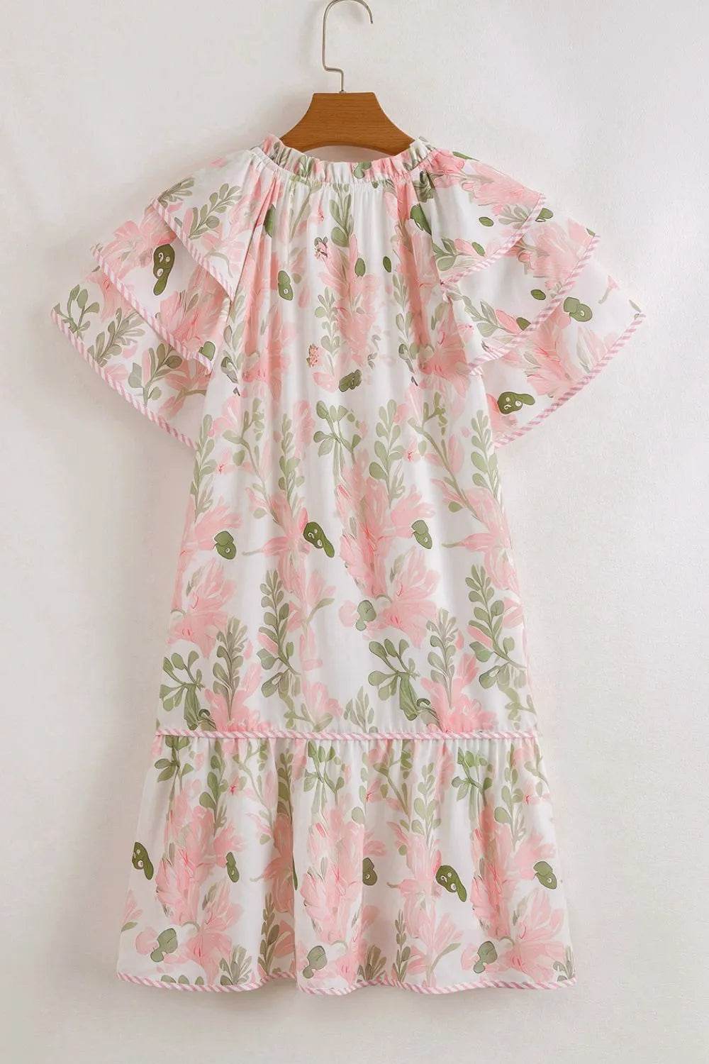 Floral Contrast Edge Layered Short Sleeve Mini Dress Trendsi c3cbfab0-d033-4585-81e4-948107b4bf4f-Max-Origin