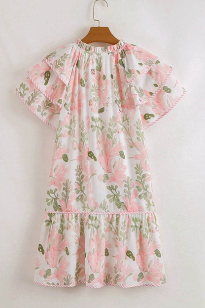 Floral Contrast Edge Layered Short Sleeve Mini Dress Trendsi c3cbfab0-d033-4585-81e4-948107b4bf4f-Max-Origin