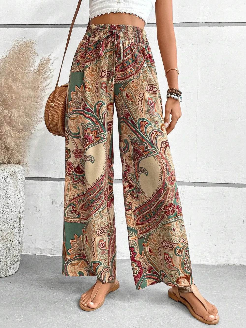 Printed Wide Leg Pants Camel Trendsi c432d4f5-b1de-4f8f-8e0e-444317979efc-Max