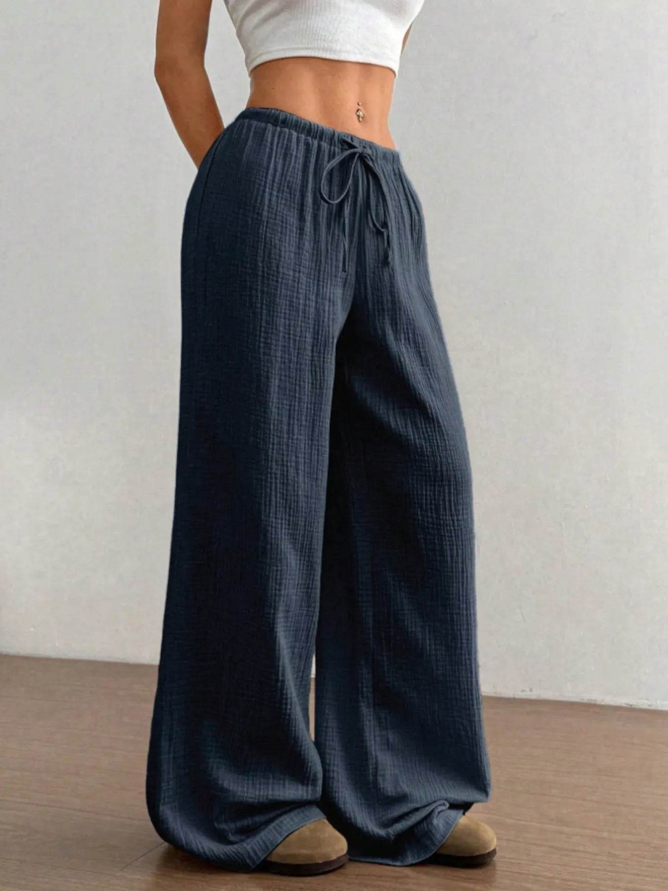 Wide Leg Drawstring Casual Pants Trendsi c44c4aeef1b04fba975f8be9e17e184b-Max-Origin