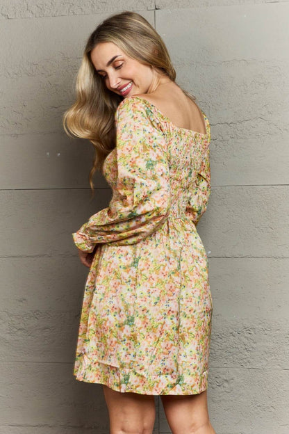 Floral Smocked Square Neck Dress Trendsi c4ad48cf42874ef3b4e249bb930fe679-Max