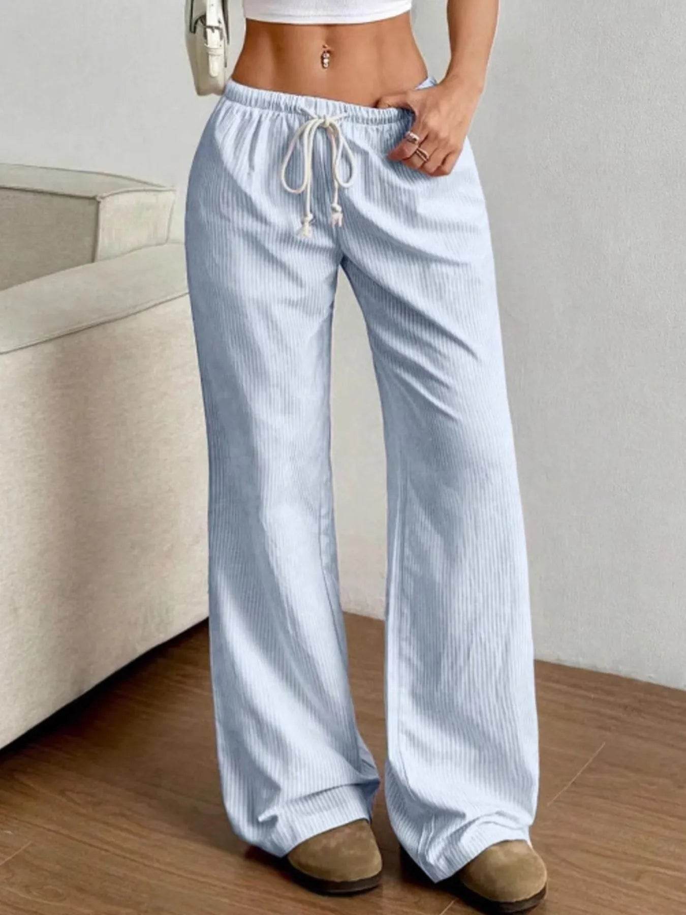Drawstring Striped Wide Leg Pants Trendsi c4c2c383-7d22-4b6c-a867-e9272d191110-Max-Origin