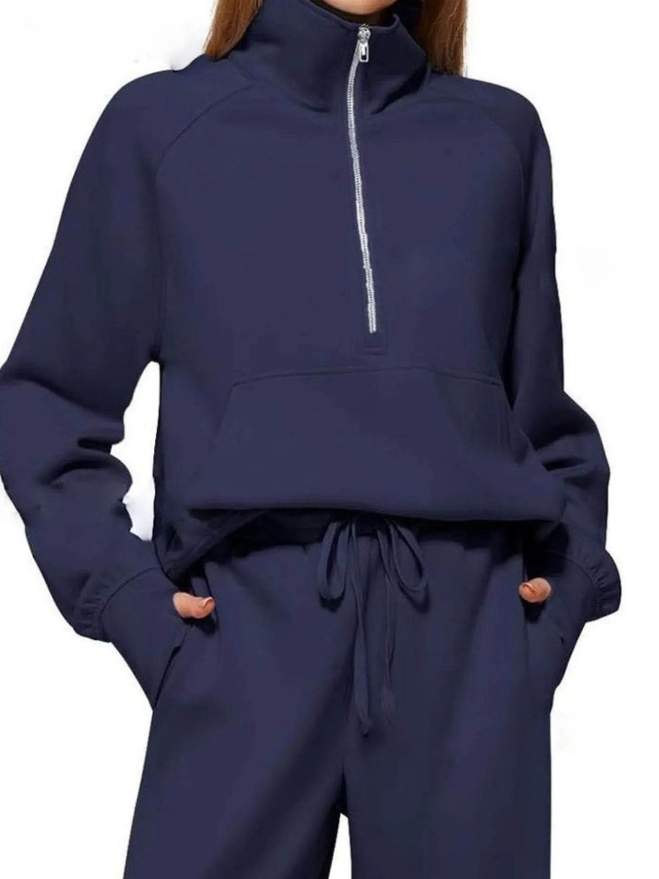 Half Zip Long Sleeve Top and Pants Set Trendsi c522b501-53aa-4bee-8bf9-d0fd98126143-Max-Origin