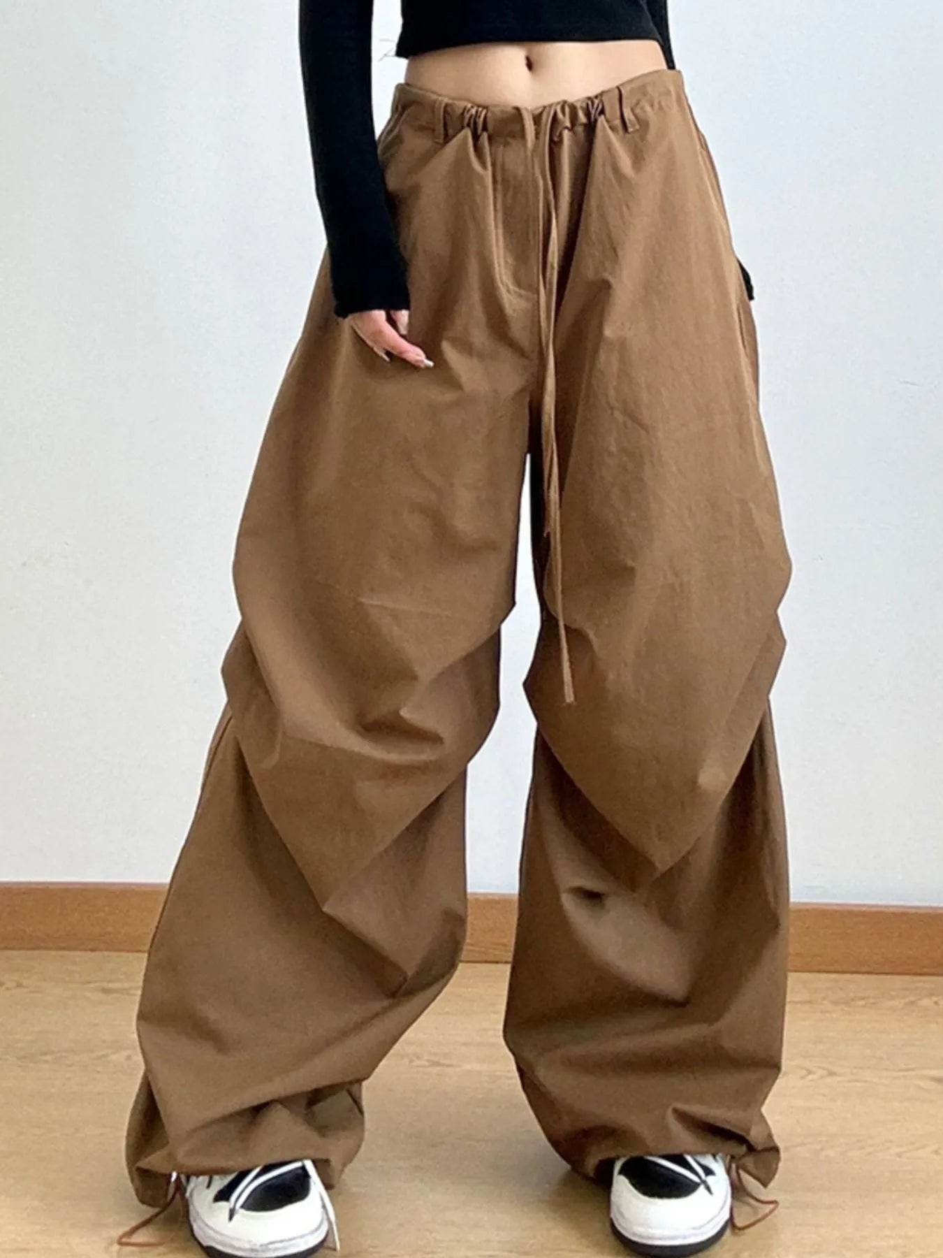 Wide Leg Casual Drawstring Pants Trendsi c5365ac0-6d85-4eee-be86-5221a114de84-Max-Origin