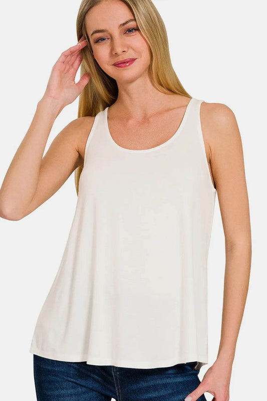 Zenana Round Neck Flowy Hem Tank Trendsi c557e991-6417-4d66-8bf7-dcad58566ccd-Max