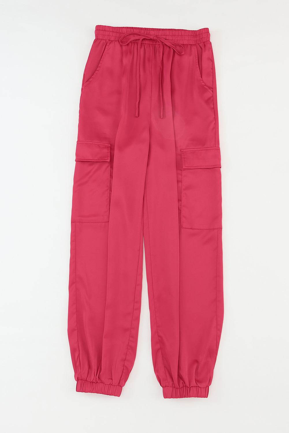 Long Tie Waist Pocketed Pants Trendsi c5725dbcfb3b47f282f9c06389eb9eee-Max