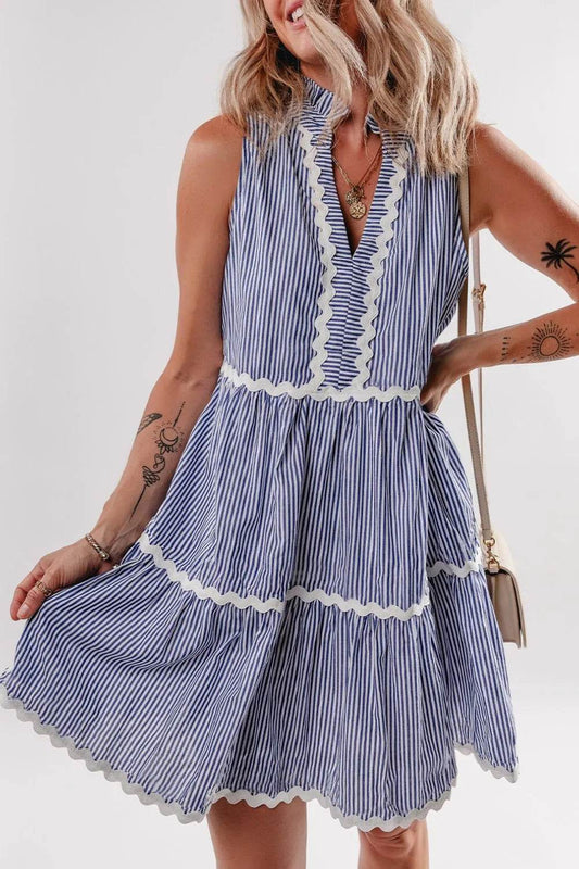 Stripe Sleeveless Notched Ric Rac Mini Dress Light Blue Trendsi c5b3a4ea-5a36-4833-ac1f-476f18b1476b-Max-Origin