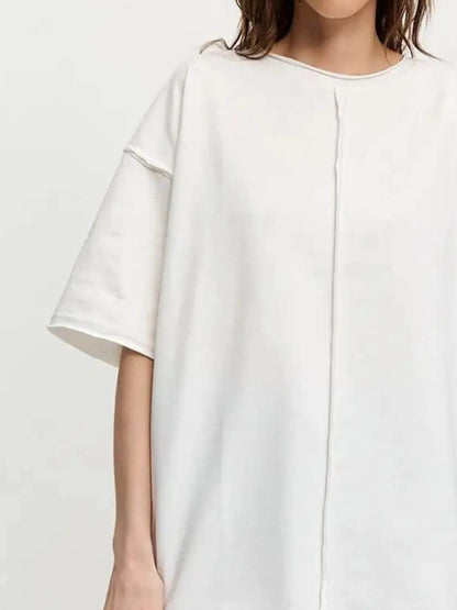 Round Neck Half Sleeve T-Shirt Trendsi c5c7a95e-35ea-44a5-bfab-7313eb17fb9d-Max-Origin