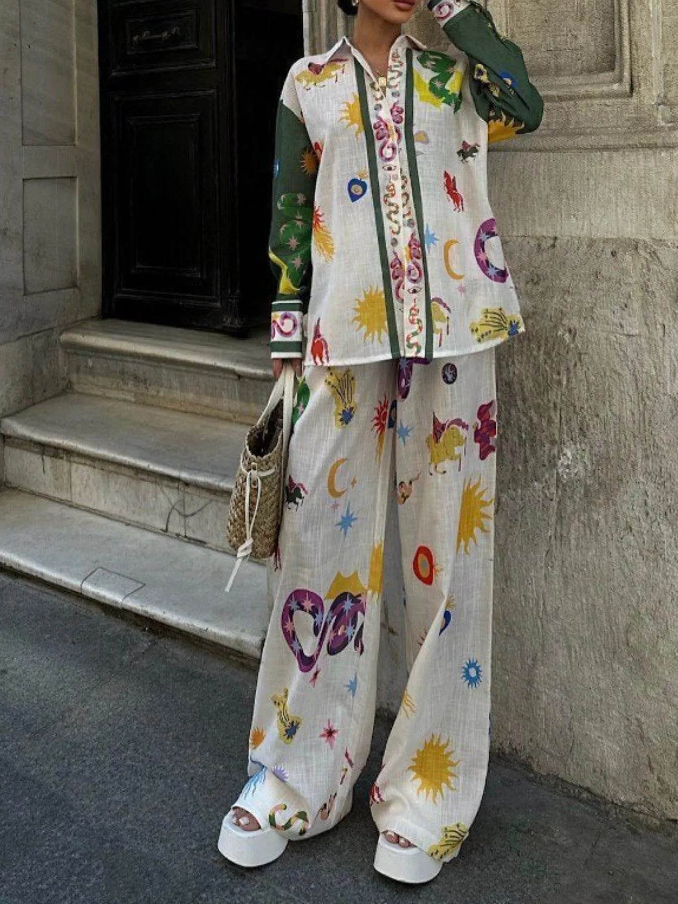 Printed Button Down Shirt and Pants Set Trendsi c5f2d72f-58f6-480c-8d2e-3485c1a3e2d5-Max-Origin