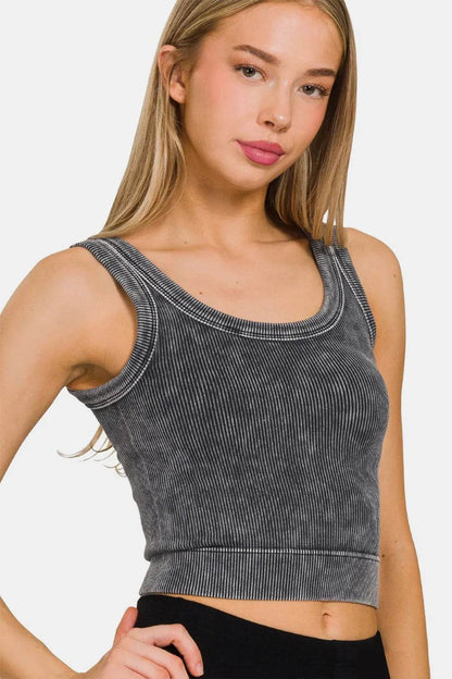 Zenana Washed Scoop Neck Wide Strap Tank ASHBLACK Trendsi c6258db5-4b52-41db-b73e-c27b5d66c720-Max